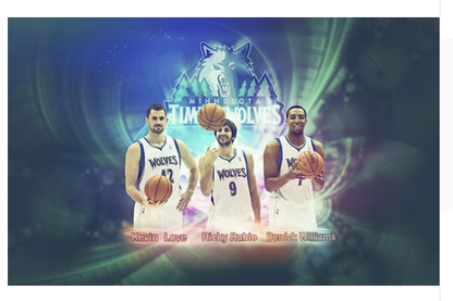 Minnesota Timberwolves Flag-3x5 Banner-100% polyester