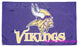 Minnesota Vikings Flag-3x5 NFL Minnesota Vikings Flag Banner-100% polyester
