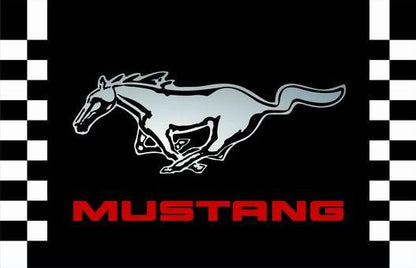 Ford Mustang Flag-3x5 Banner-100% polyester