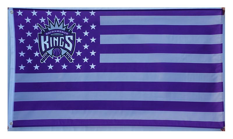 Sacramento Kings Flag-3x5Ft NBA Kings Banner-100% polyester