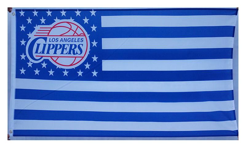 Los Angeles Clippers Flag-3x5 NBA L.A. Clippers Banner-100% polyester