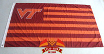 NCAA Virginia Tech Hokies Flag  University of Virginia Tech Banner 3x5FT 100D Polyester