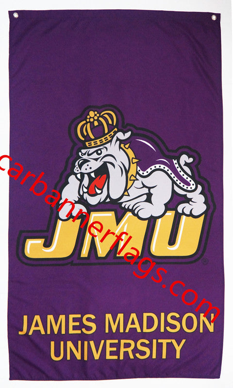 NCAA James Madison Dukes Flag 90*150CM 100% polyester James Madison University banner 3X5Ft