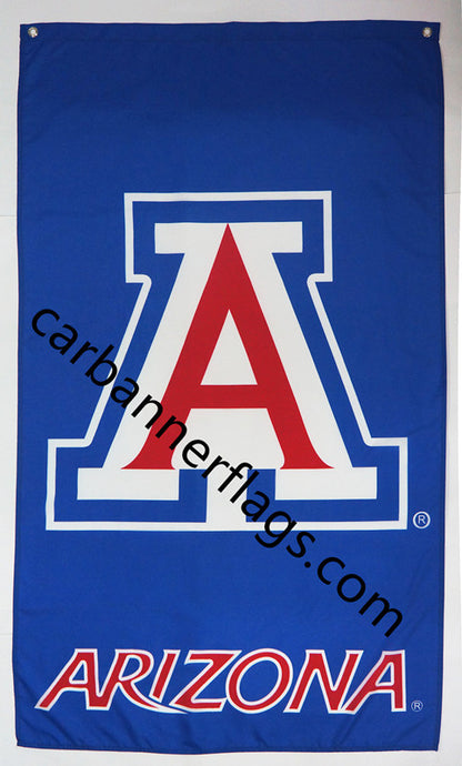 NCAA Arizona Wildcats Flag  2015 Arizona National Championship flag