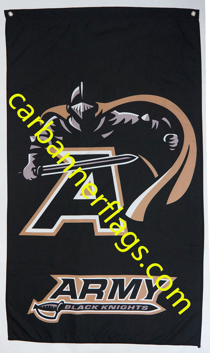 NCAA Army Black Knights Flags University of Army Black Knights Banner -3x5ft -100% polyester Digital Printing
