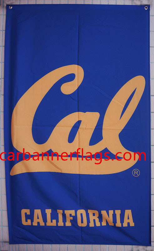 NCAA California Golden Bears Flags University of California Banner -3x5ft -100% polyester Digital Printing