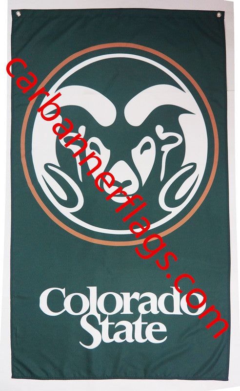 NCAA Colorado State Rams Flags University of Colorado State Banner -3x5ft -100% polyester Digital Printing