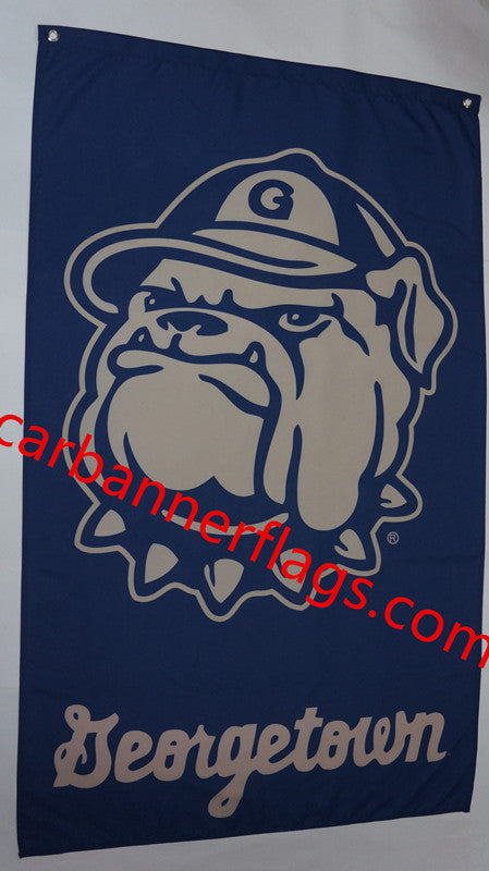 NCAA Georgetown Hoyas Flags University of Georgetown Banner -3x5ft -100% polyester Digital Printing