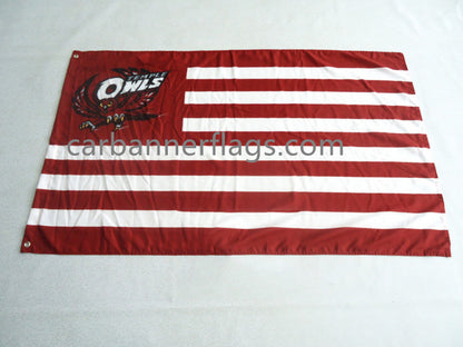 NCAA Temple Owls Flag 90*150CM Temple University banner 100% Polyester Digital Printing