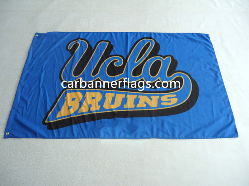 NCAA UCLA Bruins flag UCLA Champion banners 3x5FT 100D Polyester Digital Printing