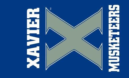 NCAA Xavier Musketeers flag  Xavier Universityer banner 3FTX 5FT,100% polyester 90*150cm College Xavier Musketeers Flags