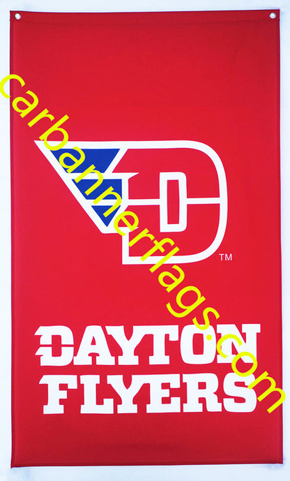 NCAA Dayton Flyers Flags  University of Dartmouth Banner -3x5ft -100% polyester Digital Printing