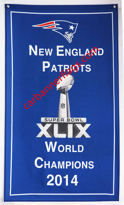 New England Patriots Flag-3x5 NFL Banner-100% polyester