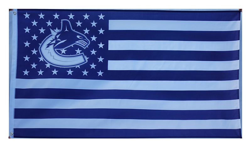 Vancouver Canucks Flag-3x5Ft NHL Canucks Banner-100% polyester