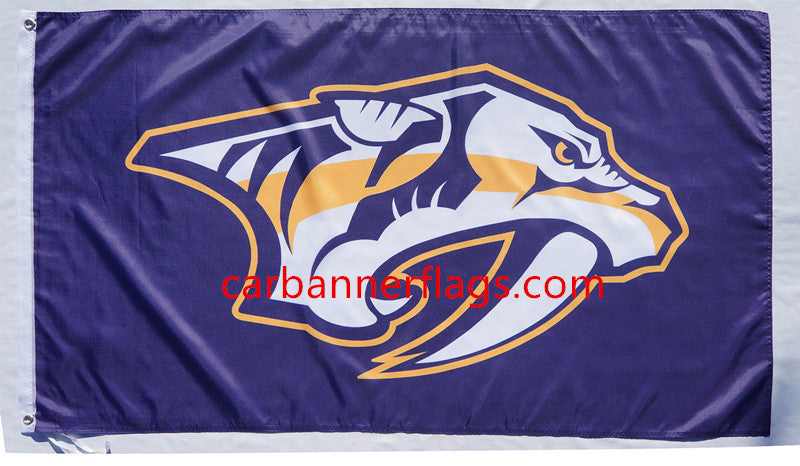 Nashville Predators Flag-3x5FT NHL Predators Banner-100% polyester