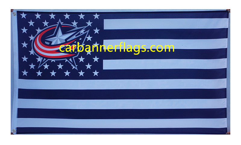 Columbus Blue Jackets Flag-3x5Ft NHL Blue Jackets Banner-100% polyester