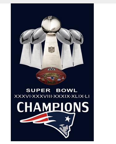 New England Patriots Flag-3x5 NFL Banner-100% polyester