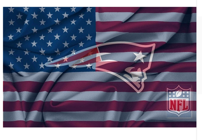 New England Patriots Flag-3x5 NFL Banner-100% polyester