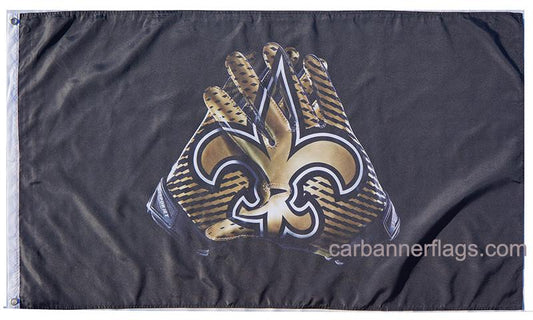 New Orleans Saints Flag-3x5 NFL Banner-100% polyester- Free shipping for USA