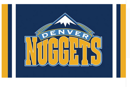Denver Nuggets Flag-3x5FT NBA Nuggets Banner-100% polyester