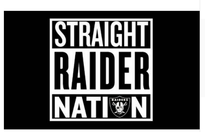 Las Vegas Raiders Flag Oakland Raiders Flag-3x5 NFL Banner-100% polyester-black