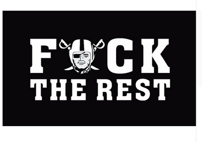Las Vegas Raiders Flag Oakland Raiders Flag-3x5 NFL Banner-100% polyester-black