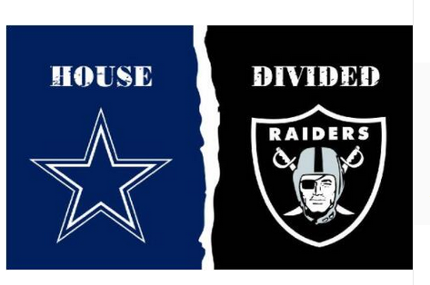 Dallas Cowboys vs Tampa Bay Buccaneers House Divided Flag Banner 3x5 ft NFL  NEW