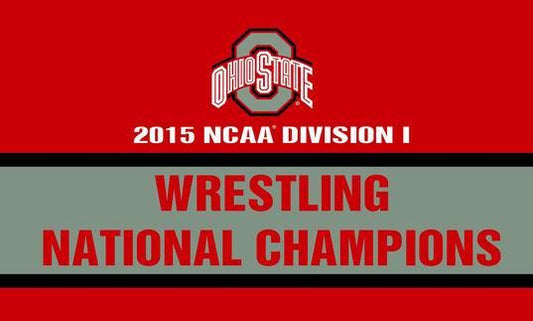 NCAA Ohio State Buckeyes Flag 3x5Ft  Ohio State University Banner,100% polyester
