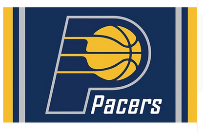 Indiana Pacers Flag-3x5 NBA Pacers Banner-100% polyester