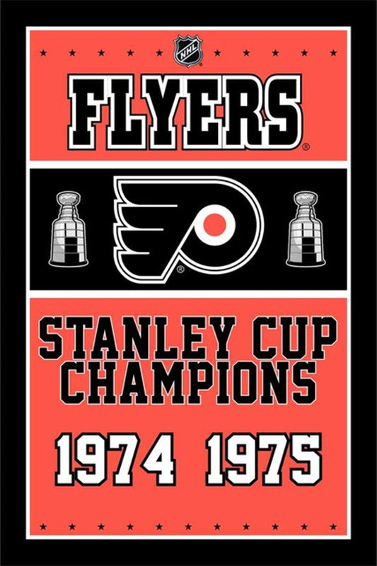 Philadelphia Flyers Flag-3x5Ft NHL Flyers Banner-100% polyester