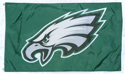 Philadelphia Eagles Flag-3x5 new NFL Philadelphia Eagles Flag Banner-100% polyester-Strips & Stars-gloves