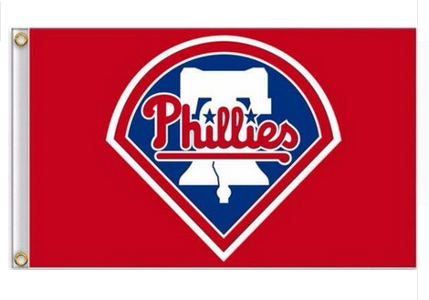 Philadelphia Phillies Flag-3x5Ft MLB Phillies Banner-100% polyester