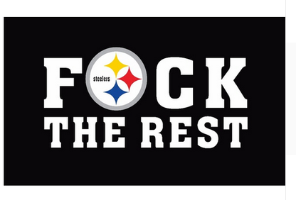 Pittsburgh Steelers Flag-3x5 NFL the Terrible Towel Flag Banner-100% polyester-Free shipping for USA