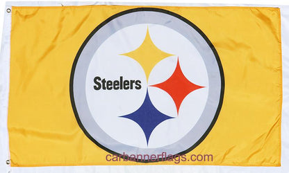 Pittsburgh Steelers Flag-3x5 NFL the Terrible Towel Flag Banner-100% polyester-Free shipping for USA