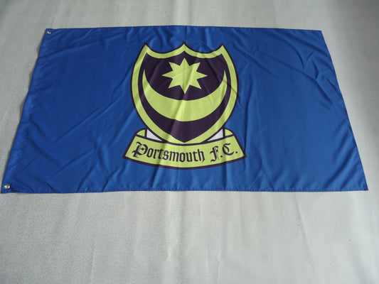Portsmouth Football Club Flag-3x5 Banner-100% polyester