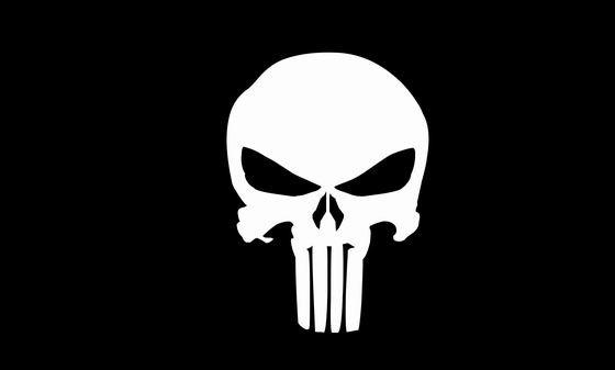 Skull Flag-3x5 Banner-100% polyester