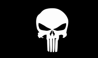 Skull Flag-3x5 Banner-100% polyester
