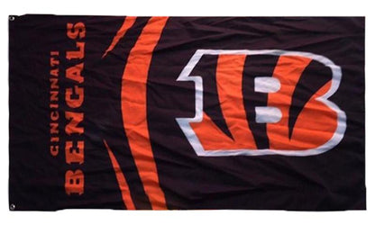 Cincinnati Bengals Flag-3x5 NFL Banner-100% polyester