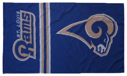 St. Louis Rams Flag-3x5 NFL Los Angeles Rams Banner-100% polyester
