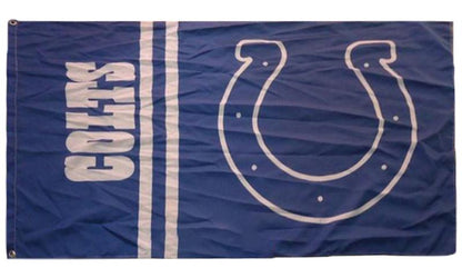 Indianapolis Colts Flag-3x5 NFL Banner-100% polyester- Free shipping for USA address