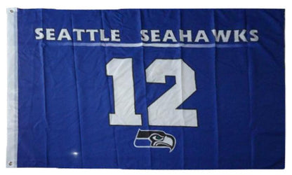 Seattle Seahawks Flag-3x5 NFL Banner-100% polyester- Free shipping for USA address