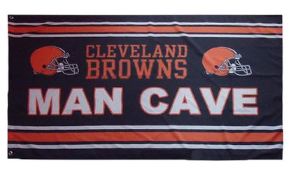Cleveland Browns Flag-3x5 NFL Banner-100% polyester