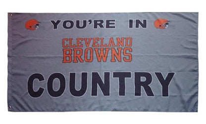 Cleveland Browns Flag-3x5 NFL Banner-100% polyester