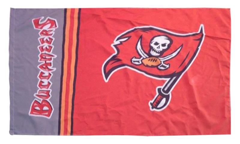 Tampa Bay Buccaneers Flag-3x5 NFL Banner-100% polyester-  Free shipping for USA