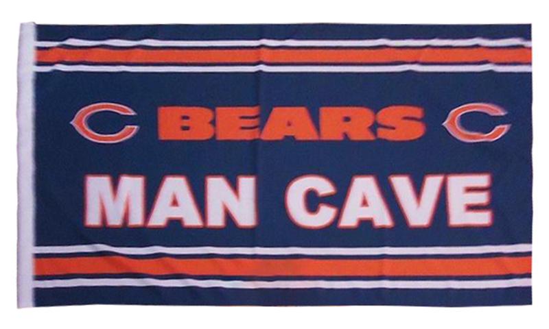 Chicago Bears Flag-3x5 NFL Banner-100% polyester