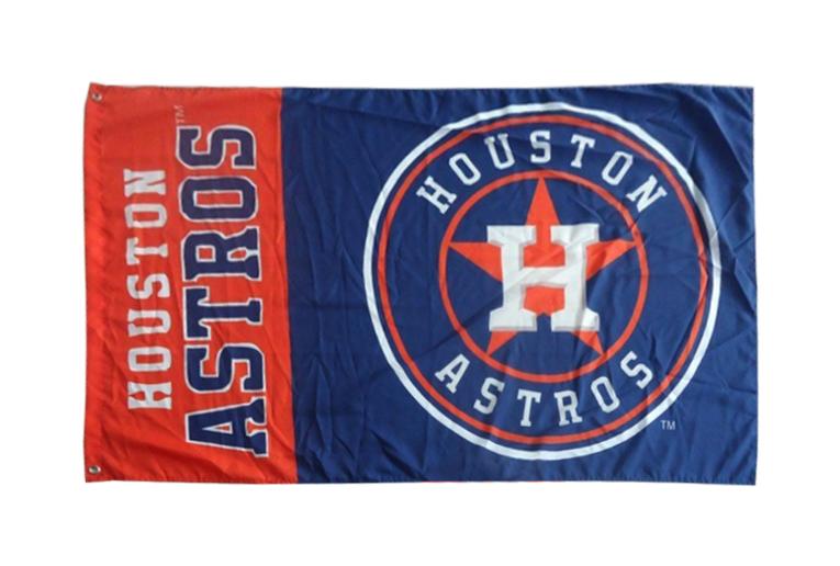 Houston Astros Flag-3x5Ft MLB Astros Banner-100% polyester