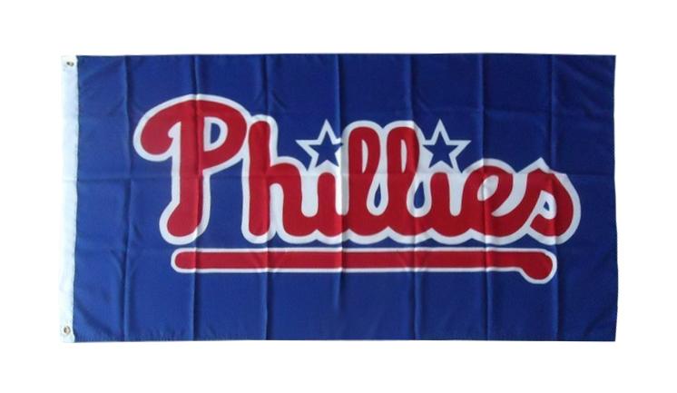 Philadelphia Phillies Flag-3x5Ft MLB Phillies Banner-100% polyester