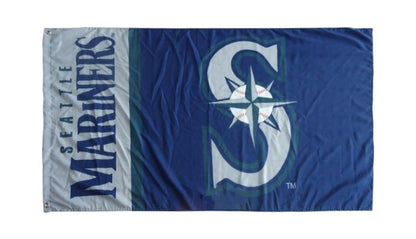 Seattle Mariners Flag-3x5 Banner-100% polyester