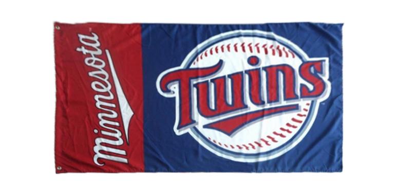 Minnesota Twins Flag-3x5ft MLB Twins Banner-100% polyester