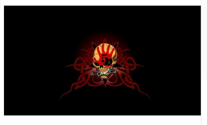 Skull Flag-3x5 Banner-100% polyester